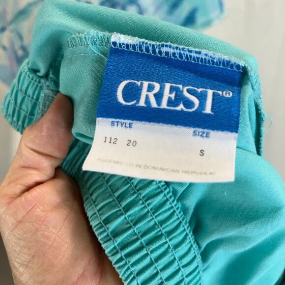 Scrubs green SET Sz S Crest - Picture 5 of 6